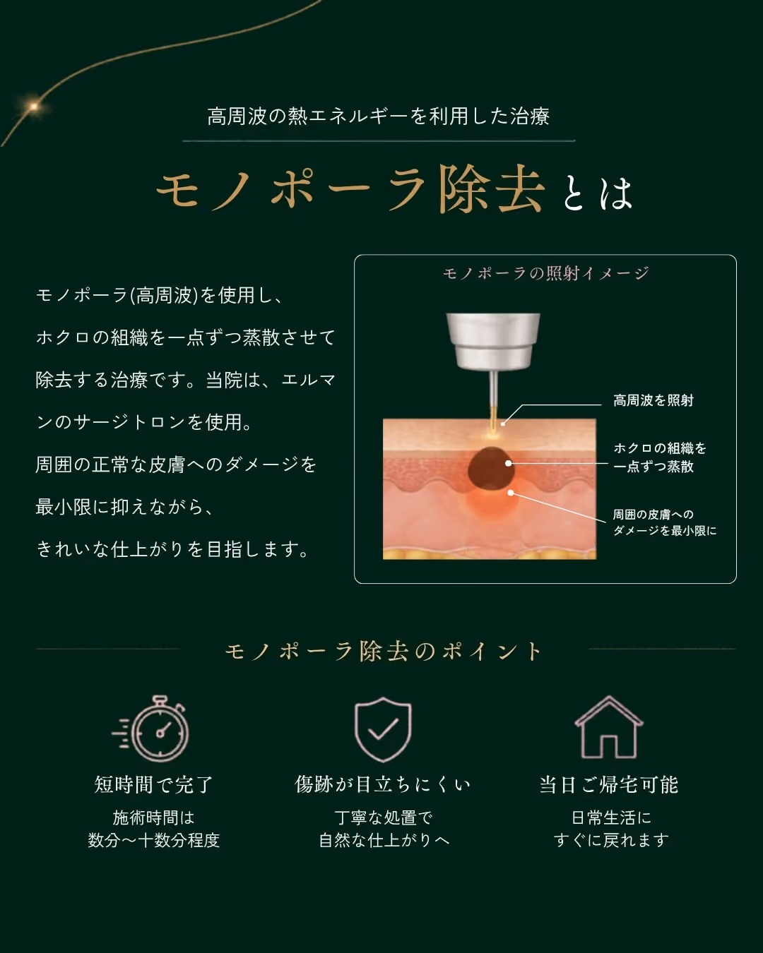 治療前|気になるほくろ